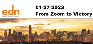 A poster on EDN from zoom to victory on January 27 2023