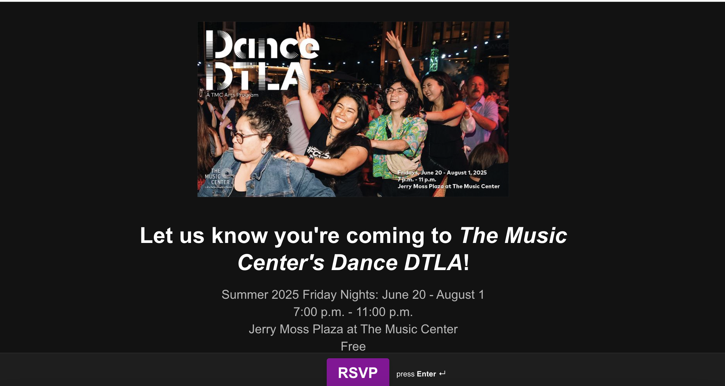 Dance DTLA 2025